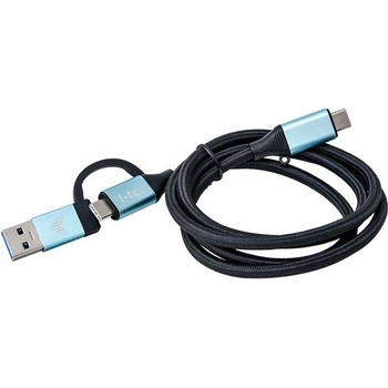 i-tec USB-C Cable to USB-C s integrovaným USB 3.0 adaptérom