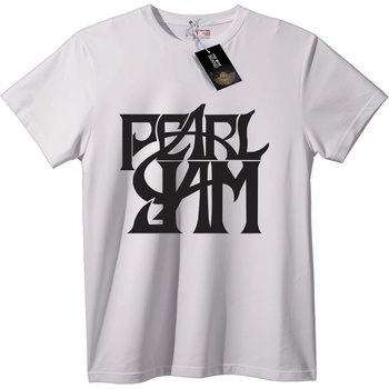 NOONEBRAND Тениска Безстрашна Калиграфия - 7XL, White