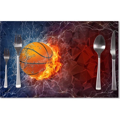 Sablio prostírání Basketbalový míč 40x30cm