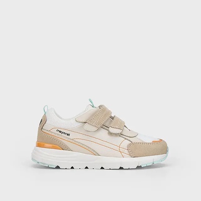 Mayoral Маратонки с цвят пясък с велкро за мини момче Майорал