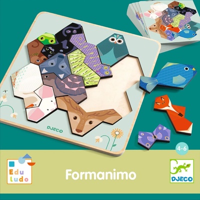 Djeco Formanimo zvieratká z tvarov