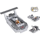 Stavebnice Sluban Sluban B0537D Aircraft Carrier Vyloďovací člun 3v1