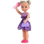 Moni Музикална кукла Moni Toys - с лилава рокля, 36 cm (109303)