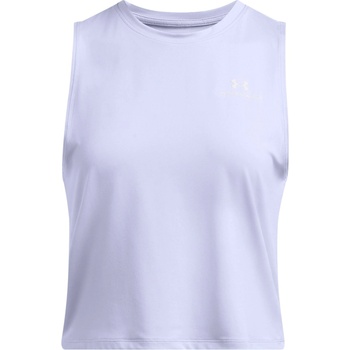 Image 1 of Under Armour Women's Vanish Energy Cropped Performance Gym Vest - Purple