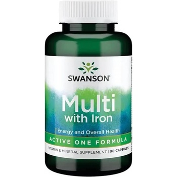 Swanson Multi with Iron, 90 капсули, Swanson