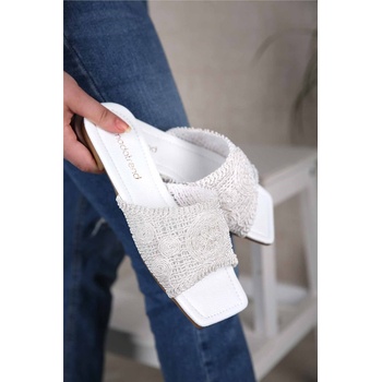 Moda Trend Дамски чехли - Бели #309029 (309029_Бяло)