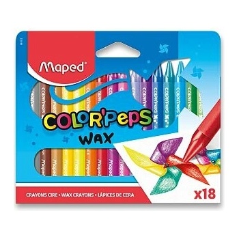 Maped Color'Peps Wax Trojhranné voskovky 24ks