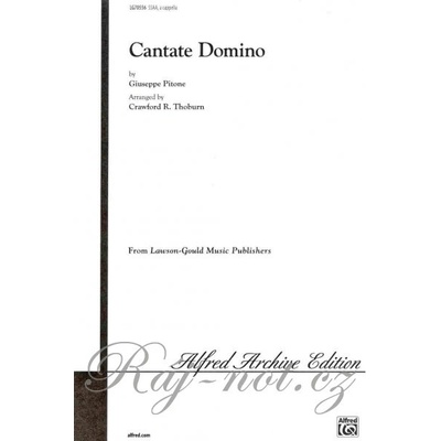 CANTATE DOMINO pre zbor SSAA a cappella
