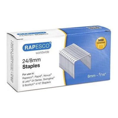 Rapesco Скоби, 24/8, поцинковани, rapesco s24807z3 (s24807z3)