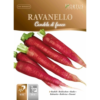 Image 1 of Hortus Репички Дълги Candela di fuoco