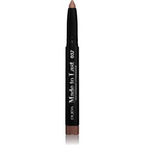 PUPA Made to Last дълготрайни сенки за очи в молив водоустойчиви цвят 037 Intense Taupe 1.4 гр