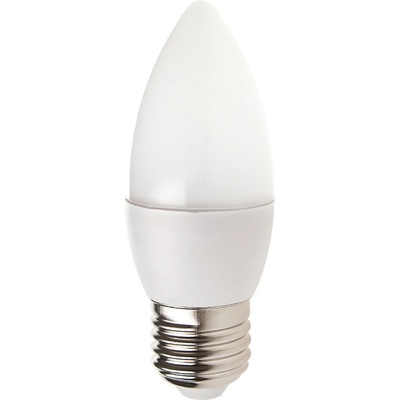 Ecolamp by eLight LED žárovka E27 studená 6000k 7w 600 lm svíčka