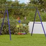 vidaXL Гнездо за пързалка Синьо 60 x 60 x 180 см Полиестер (42009053)
