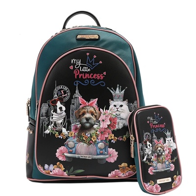 Раница Nicole Lee, 33x42x18 cm, Family yearbook (34832-А-FAMILY)