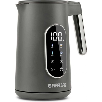 G3Ferrari Електрическа кана с регулиране на температурата TISANIERE TECH 1, 7 l, сив, пластмаса, G3Ferrari (G33526317)