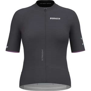 Bioracer Мъжка фланелка с къс ръкав за колоездене Bioracer Epic Ultralight Jersey Cycling jersey - Dusty Charcoal - размер XXL (056-4262-0115)