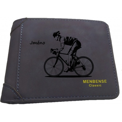 Pánská modrá peněženka Cyklo