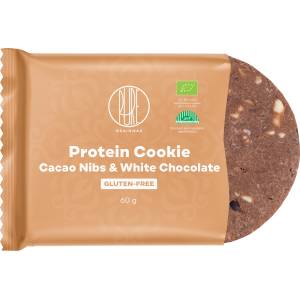 BrainMax Pure Pure® Protein Cookie, Какаови зърна & Бял шоколад, БИО, 60 г