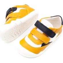 Geox Geox DETSKÉ BAREFOOT TOPÁNKY D STEPPIEUP OCHREYELLOW/NAVY
