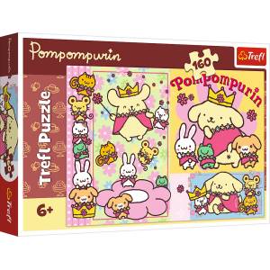 Trefl - Puzzle Sanrio, Pompompurin - 160 piese