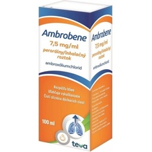 Ambrobene 7,5 mg/ml sol.pin.1 x 100 ml/750 mg