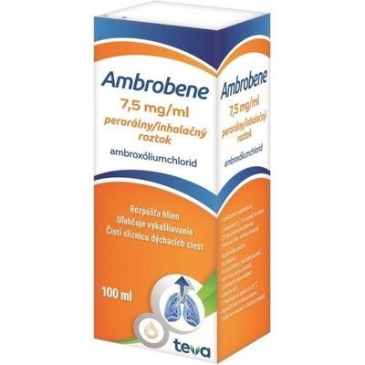 Ambrobene 7,5 mg/ml sol.pin.1 x 100 ml/750 mg