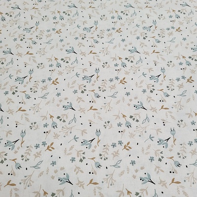 Bavlnená látka MINI KVETY šírka 150 cm
