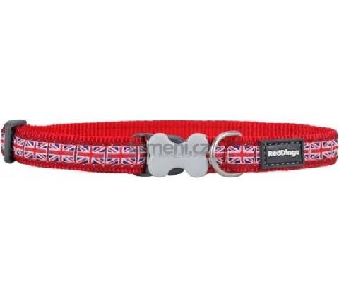 Red Dingo Obojok Union Jack Flag