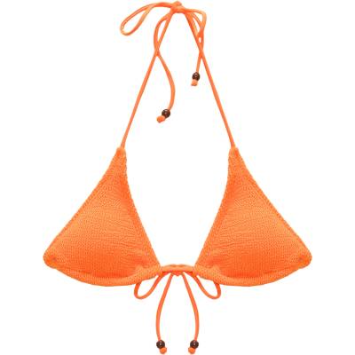 Pull&Bear Горнище на бански оранжево, размер XL