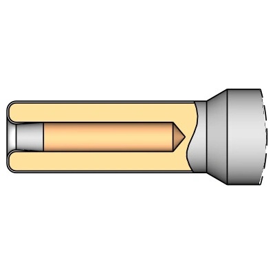JBC C210017 – pájecí hrot pro piny a konektory Ø 0,7 mm