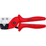 KNIPEX Ножици за рязане на тръби, хромирани, Ø4-20мм, червена ръкохватка 185мм, - K9010185 (K9010185)