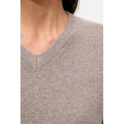 ANSWEAR Пуловер от мериносова вълна с тънък шал Answear. LAB (WA25-SWD029)