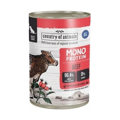 Wiejska Zagroda Monoprotein Beef 400 g