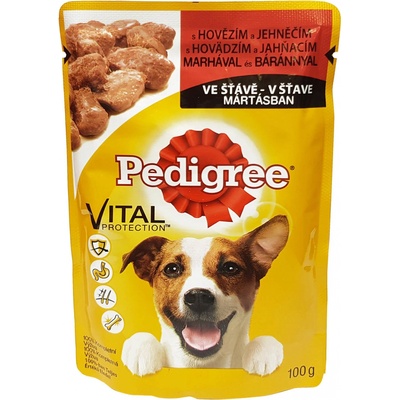 Pedigree hovězí a jehněčí 100 g
