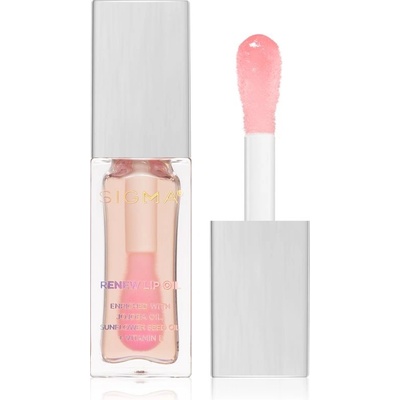 Sigma Beauty Renew Lip Oil olej na pery dodávajúci hydratáciu a lesk Hush 5,2 g