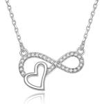 Silenti Jewelry Сребърно колие "Безкрайна Обич