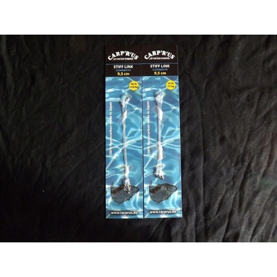 Carp’R’Us Stiff Link - Loop & Oval Ring - 9,5cm 30lbs 3ks