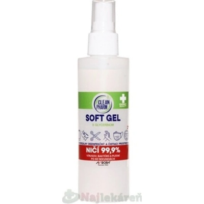 AVROPA CleanPharm SOFT GEL univerzálny dezinfekčný a čistiaci prostriedok 100 ml