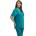 Медицински екип Lisa Turquoise - памучен, еластичен (B9150TR)