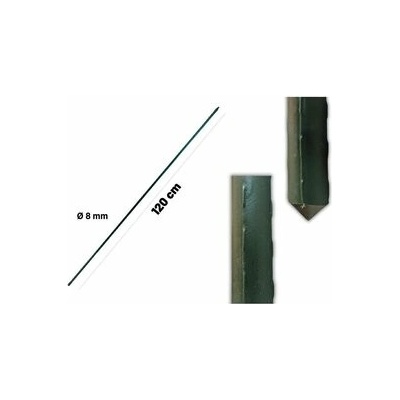 Euro nářadí Garden Tyč zahradní poplastovaná 120 cm x 8 mm SB 145651Q