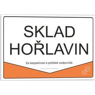 Traiva s.r.o Sklad hořlavin Verze: Plast 297 x 210 mm (A4) tl. 0.5 mm - Kód: 02703