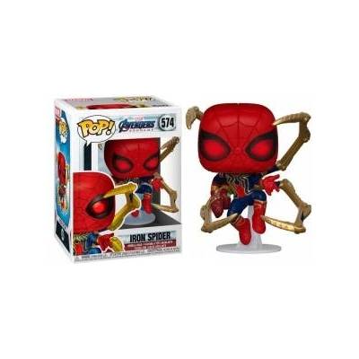 Funko pop marvel: endgame -iron spider w/ nano gauntlet