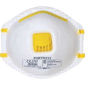 Portwest p101 / Респиратор ffp1 с клапан, 10 броя в опаковка (p101whr)