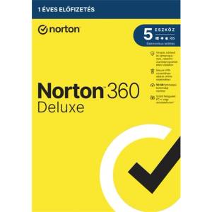 Symantec SW Norton 360 Deluxe - 21417483 - 50GB BG 1 потребител, 5 устройства/1 година, електронен лиценз (21417483)