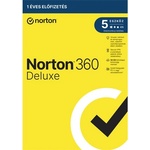 Symantec SW Norton 360 Deluxe - 21417483 - 50GB BG 1 потребител, 5 устройства/1 година, електронен лиценз (21417483)