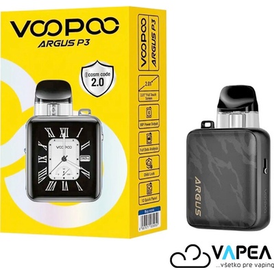VooPoo Argus P3 Pod 1500mAh Black Leather