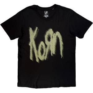 Korn Freak On A Leash (Back Print) Тениска с къс ръкав Black L (KORNTS47MB03)