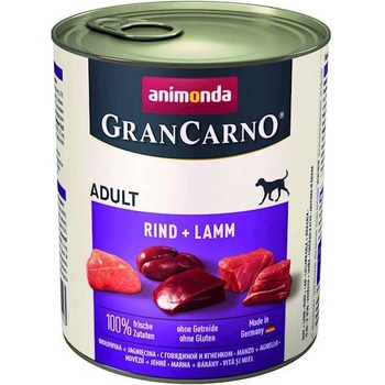 Animonda Grancarno Adult Dog Wołowina + jagnięcina 800g