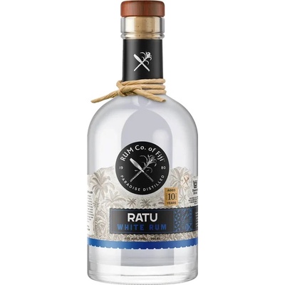 Ratu 10y Premium Fiji White 40% 0,7 l (holá láhev)