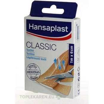HANSAPLAST NÁPLASŤ textilní 1 mx6 cm